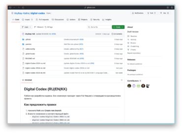 5563 Kazachstanas Pradeda Skaitmeninio Kodekso Projektą Github Pl