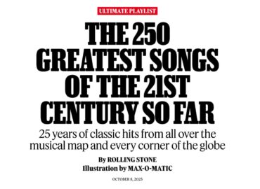 5564 Rolling Stone Sudaro Geriausių Xxi Amžiaus Dainų Sąrašą