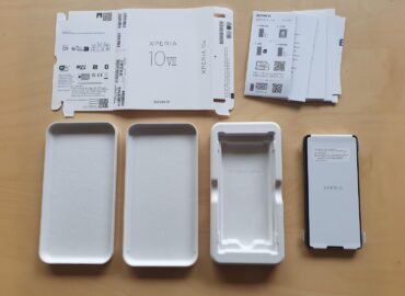 5571 Sony Pašalina Kabelį Iš Xperia 10 Vii Pakuotės