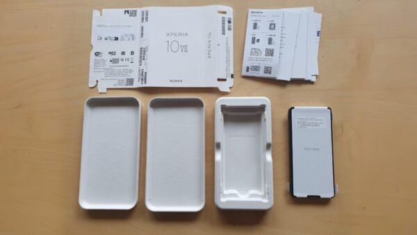5571 Sony Pašalina Kabelį Iš Xperia 10 Vii Pakuotės