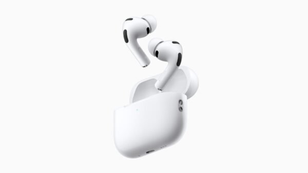 Apple kuria H3 lustą AirPods ausinėms geresniam garsui