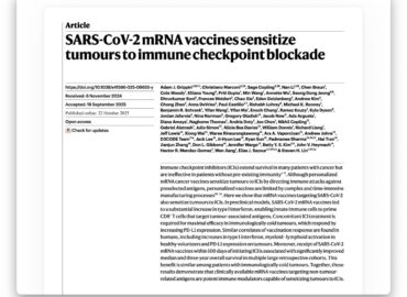 5667 Covid19 Vakcinų Nauda Kovojant Su Vėžiu