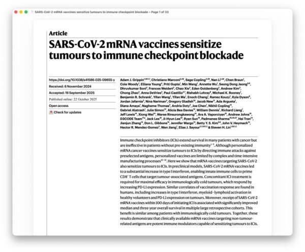 5667 Covid19 Vakcinų Nauda Kovojant Su Vėžiu