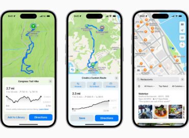5821 Apple Planuoja įdiegti Reklamą Programėlėje Žemėlapiai