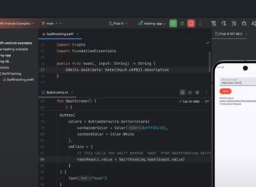 5832 Swift Sdk Leidžia Kurti Aplikacijas Ir Android Platformai