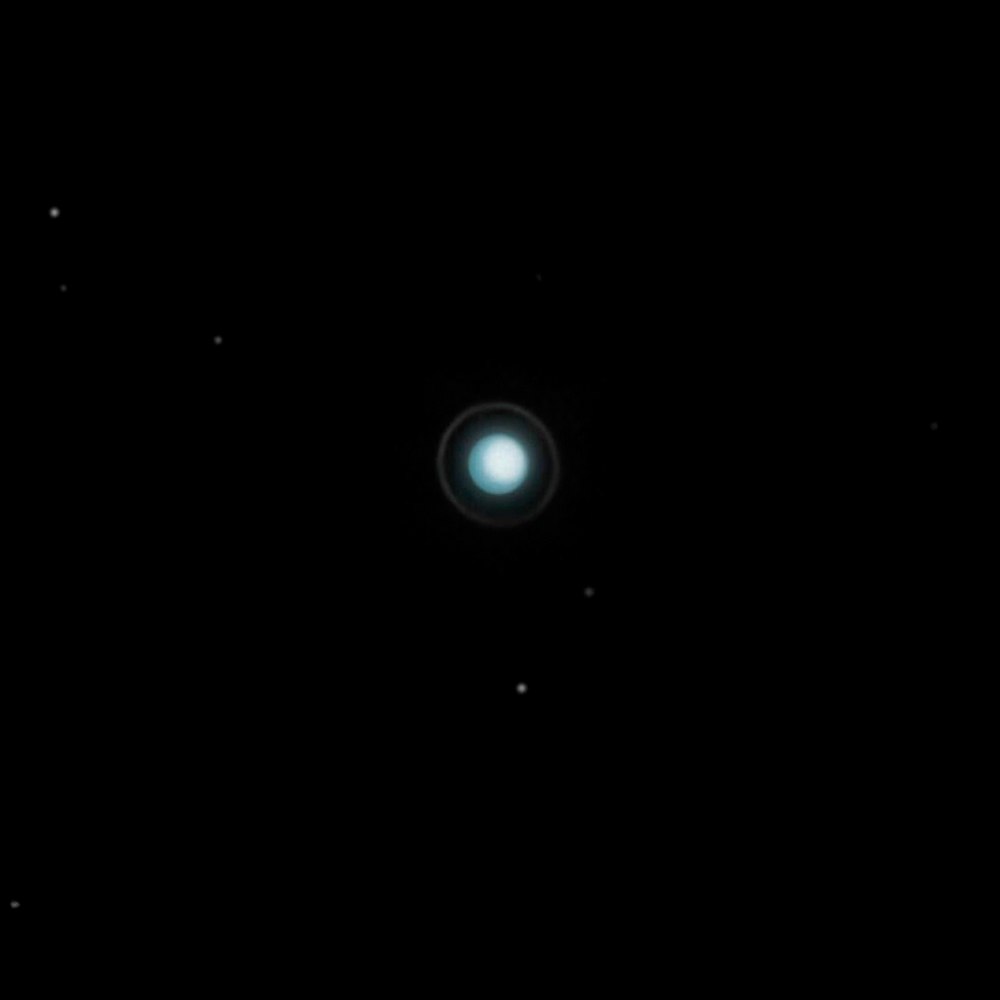 10062 Astronomas Mėgėjas Užfiksavo Uraną Ir Jo Palydovus