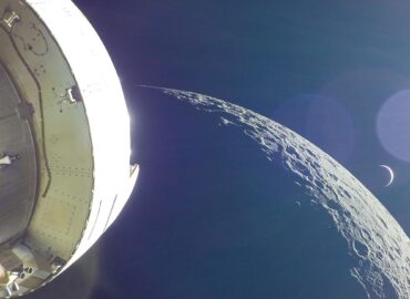 10089 Nepaprastas Kosminio Laivo Orion Vaizdas Iš Misijos Artemis 