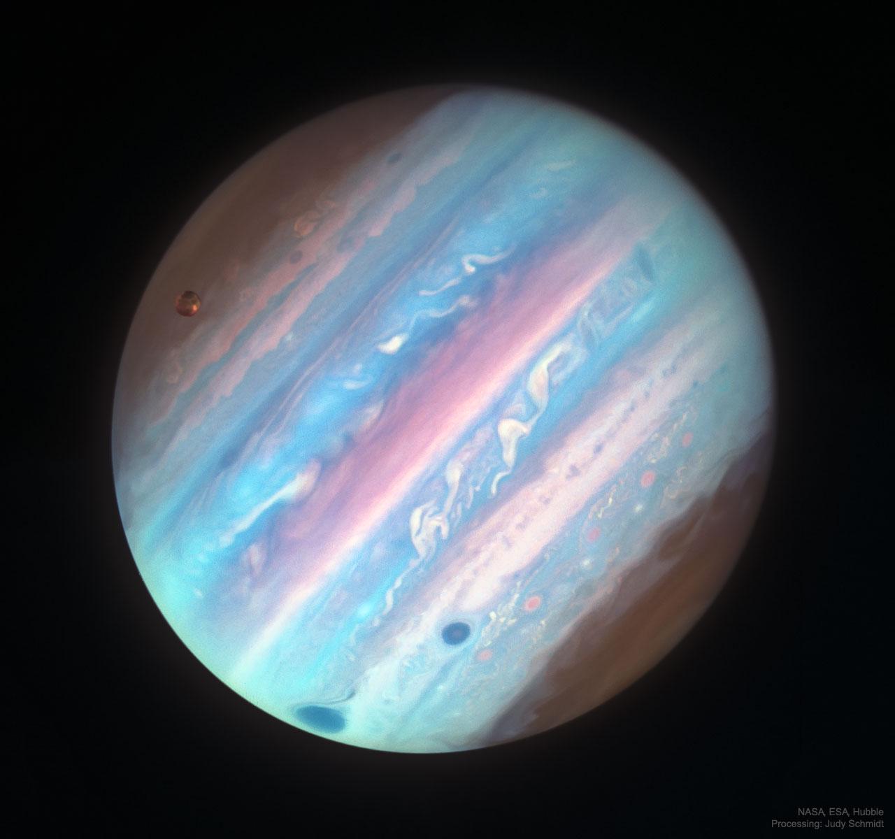 10137 Jupiterio Ir Ganimedo Ultravioletiniai Stebėjimai