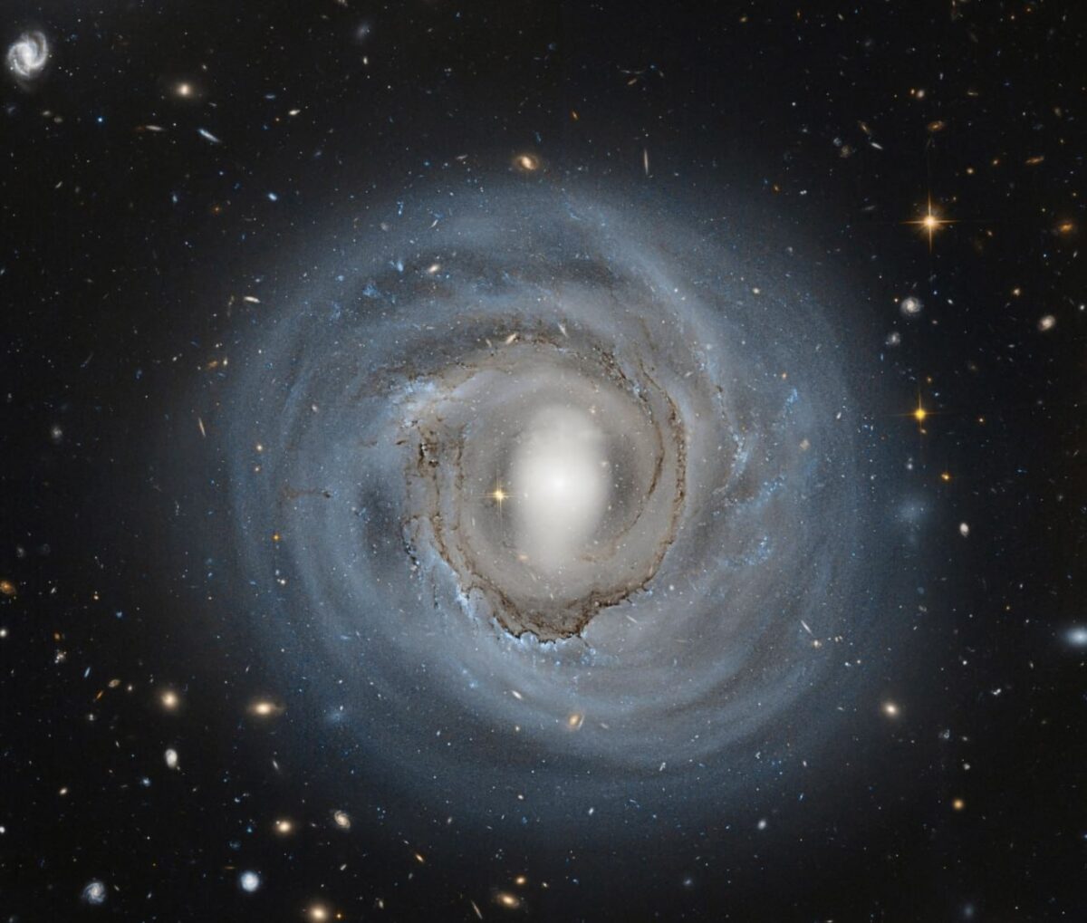 10160 Aneminė Spiralinė Galaktika Ngc 4921 Užfiksuota Hablo Telesk
