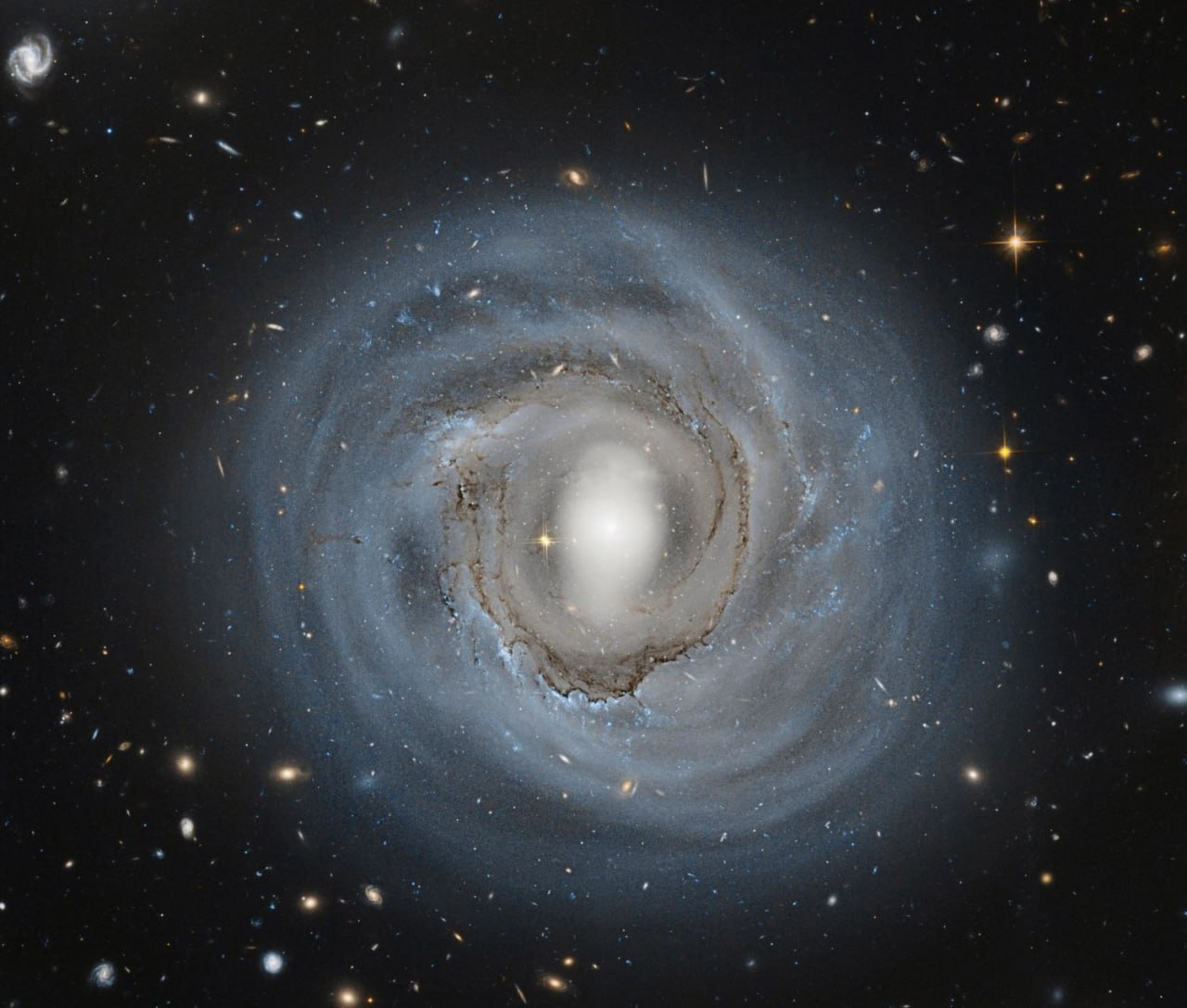 10160 Aneminė Spiralinė Galaktika Ngc 4921 Užfiksuota Hablo Telesk