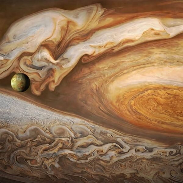10196 Didysis Raudonasis Jupiterio Taškas Ir Ijo Palydovas