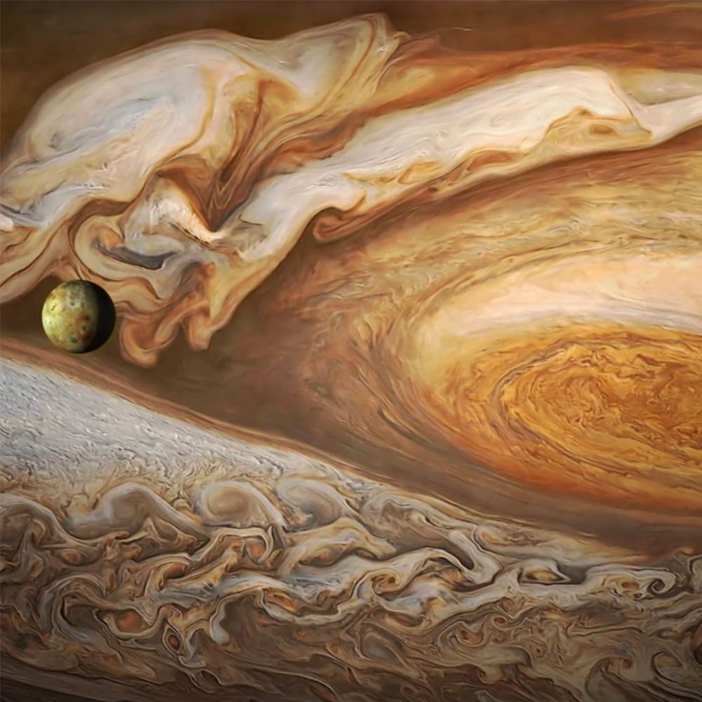 10196 Didysis Raudonasis Jupiterio Taškas Ir Ijo Palydovas