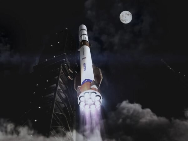 10639 Blue Origin Atnaujina New Glenn Raketą Siekdama Didinti Naš