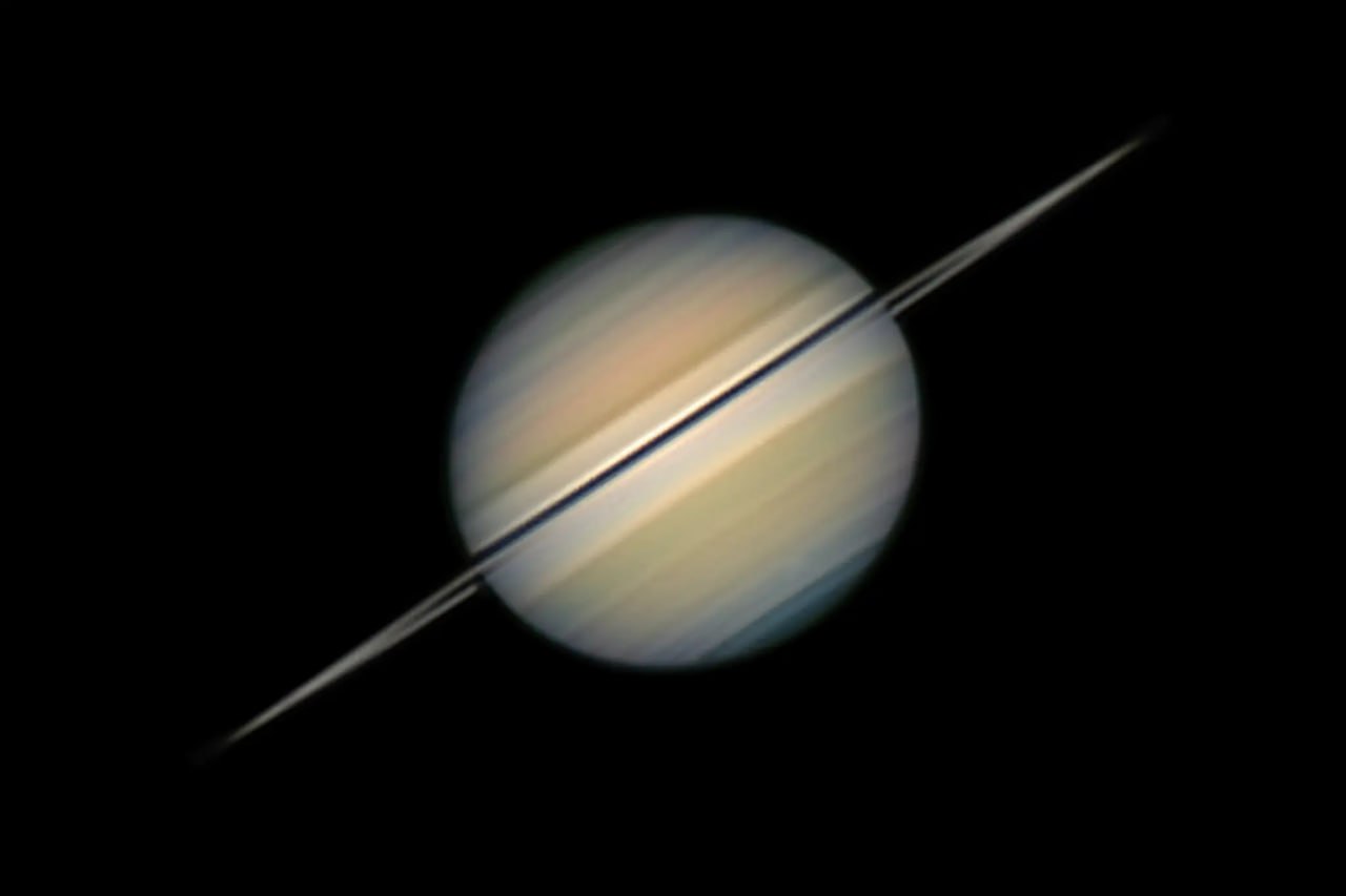 10650 Saturno žiedų Dingimas Retas Astronominis Reiškinys
