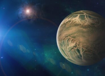 1135 Atrasta Superžemė Su Galimais Vandenynais Netoliese žvaigždė