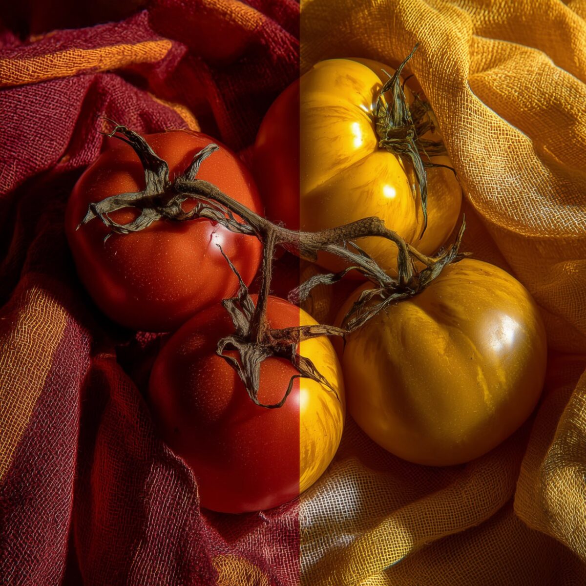 Geltonųjų pomidorų spalvos paslaptis