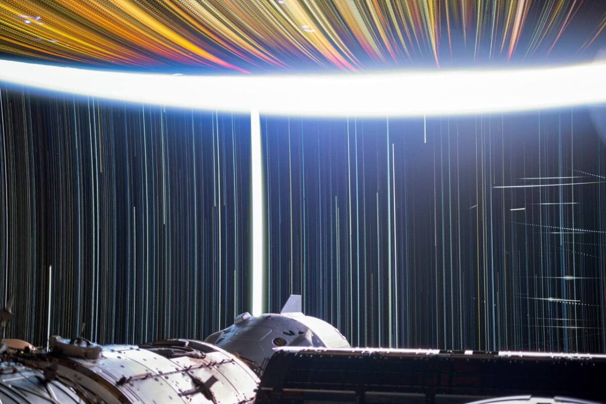 Įspūdinga kosmoso nuotrauka iš tarptautinės kosminės stoties