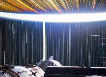 15390 Įspūdinga Kosmoso Nuotrauka Iš Tarptautinės Kosminės Stoties