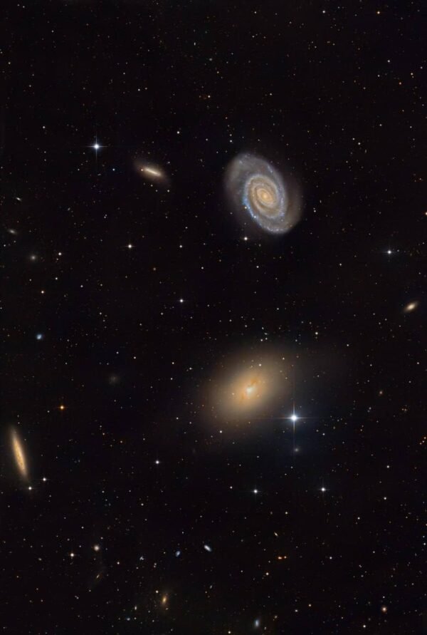 15476 Galaktikų Grupė Ngc 5363 Mergelės Spiečiuje