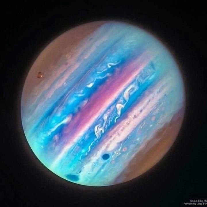 15497 Jupiteris Ultravioletinėje šviesoje Atskleidžia Naujas Pasla