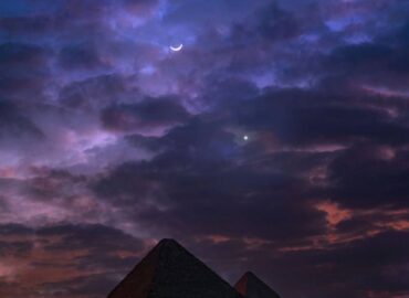 1621 Kerintis Reiškinys Danguje Mėnulis Venera Ir Jupiteris Vir