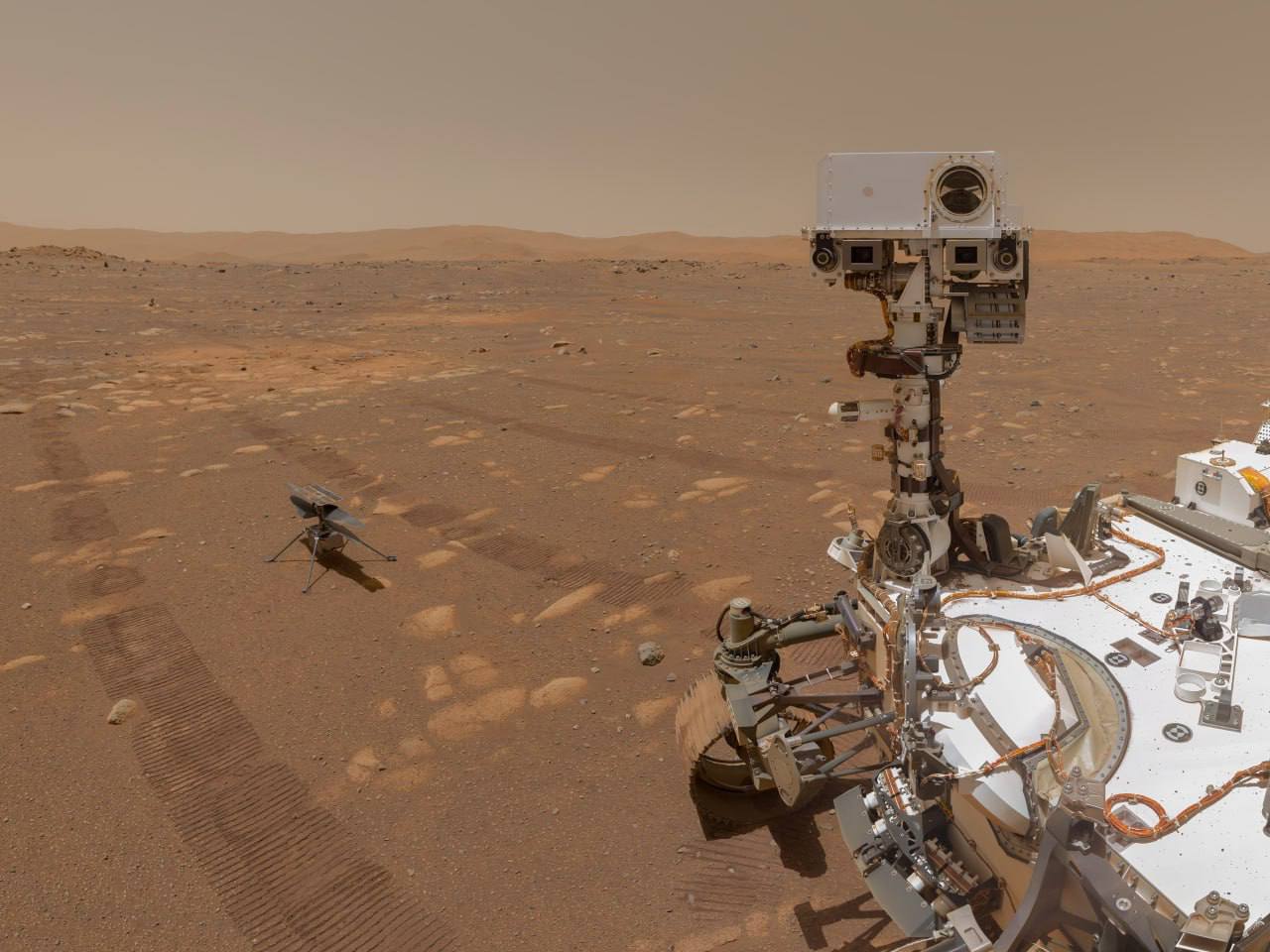 1640 Neįtikėtinas Marso Roverio Perseverance Asmenukės Momentas