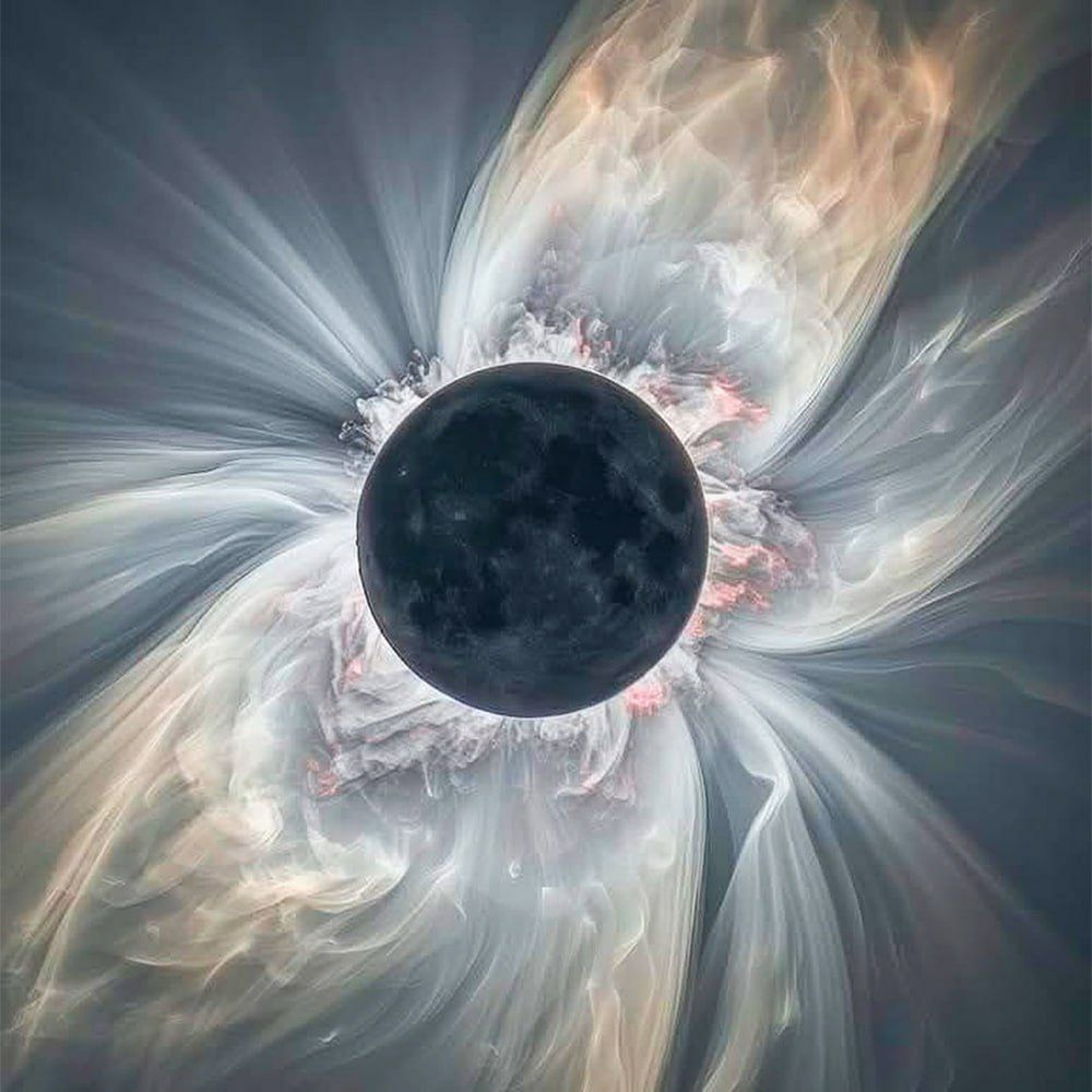 1667 Stebuklingos Viso Saulės Užtemimo Detalės