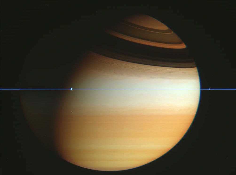 1680 Saturno Nuotrauka Atskleidžia įspūdingą Planetos žiedų Grožį