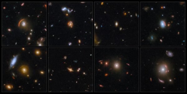 2127 James Webb Teleskopo Atradimai Stiprios Gravitacinės Lęšio