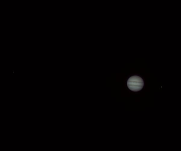 2172 Įspūdingas žvilgsnis į Jupiterį Ir Jo Palydovus