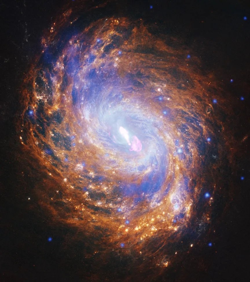 2185 Galaktikos Vėjai Spiralinėje Galaktikoje Ngc 1068