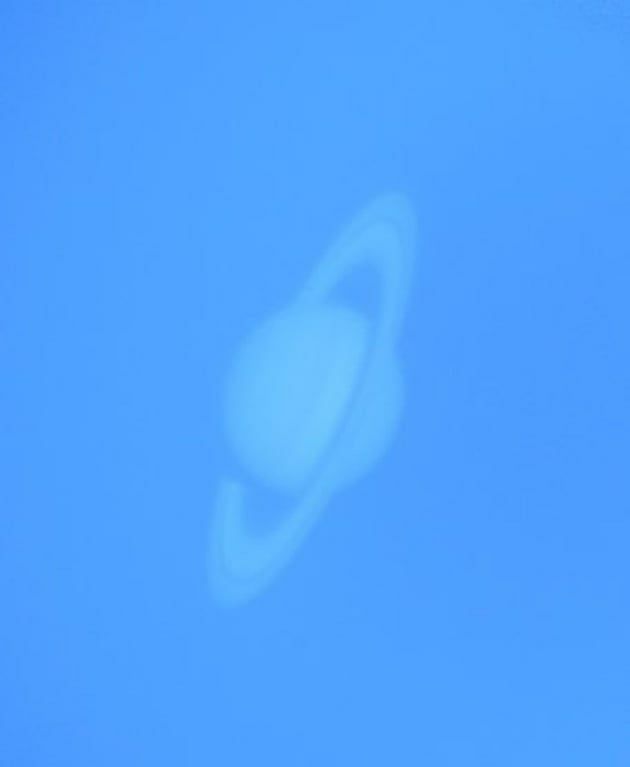 2942 Saturno Stebėjimas Danguje Prieš Saulėlydį