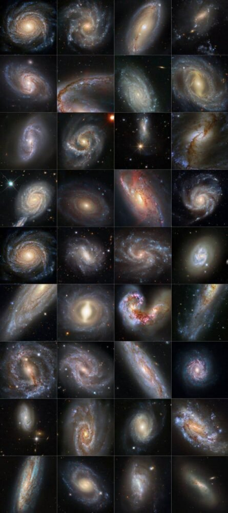 2943 Hubble Teleskopas Užfiksavo 36 įspūdingas Galaktikas