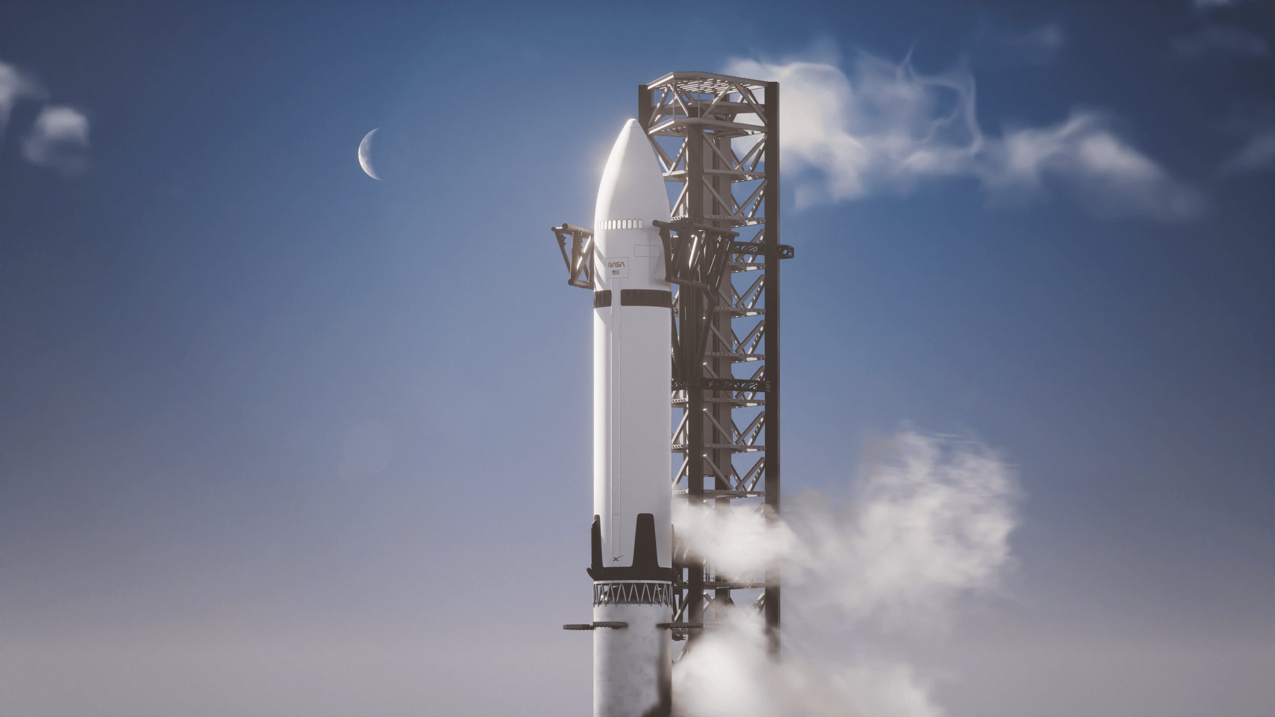 2943 Spacex Starship Kelionė į Mėnulį Inovacijos Ir Pažanga