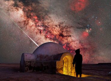 2947 Naktinio Dangaus Grožis Paukščių Takas Virš Tuniso