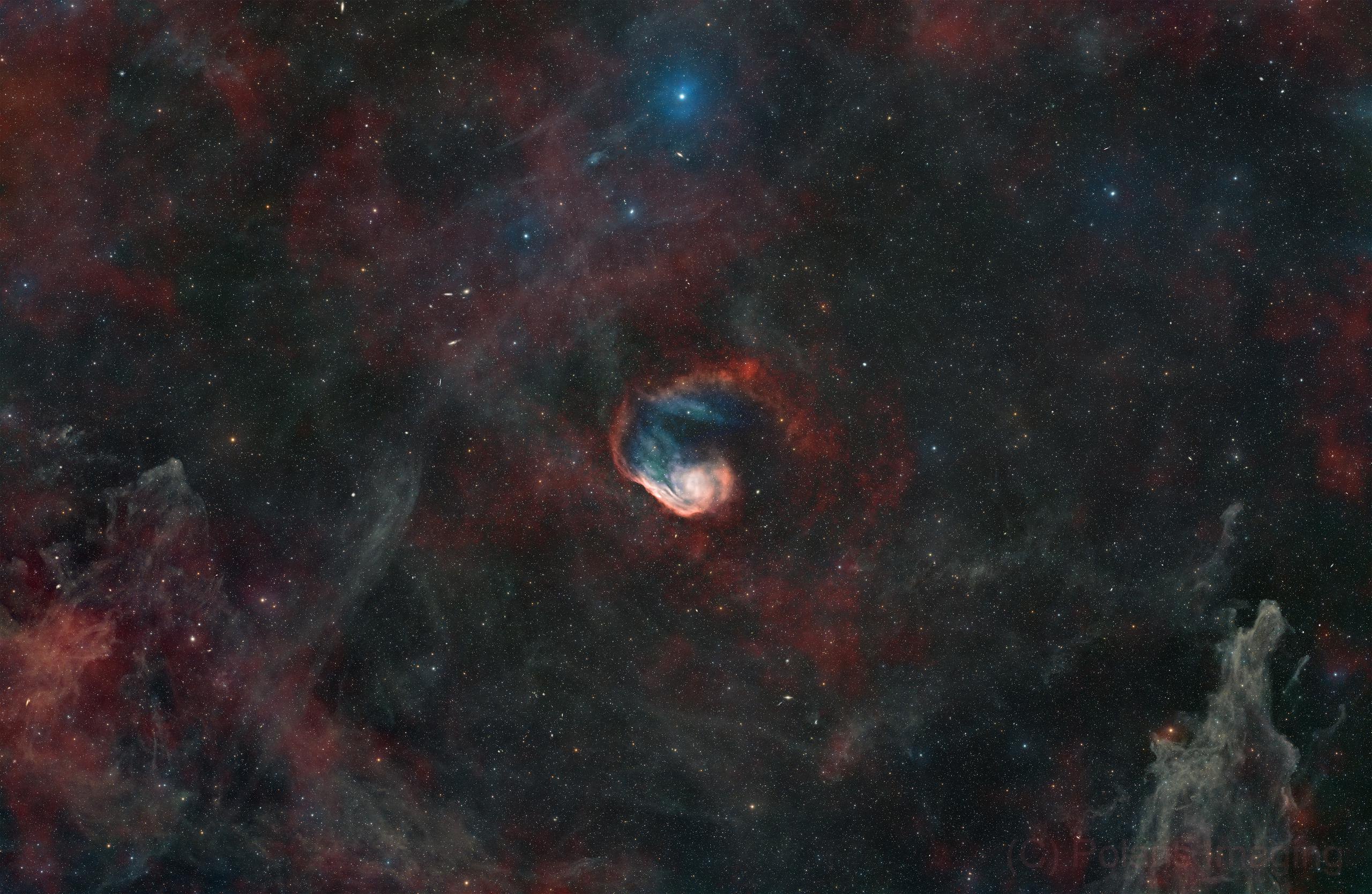 2955 Nauja Planetinė ūkas Eso Fr 215 Atskleidžia Savo Grožį