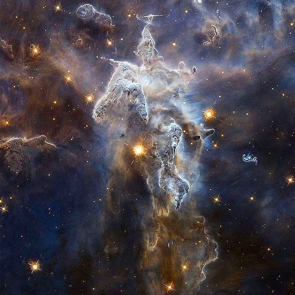 2968 Įspūdingas Kilo ūko Vaizdas Užfiksuotas Hablo Kosminiu Teles