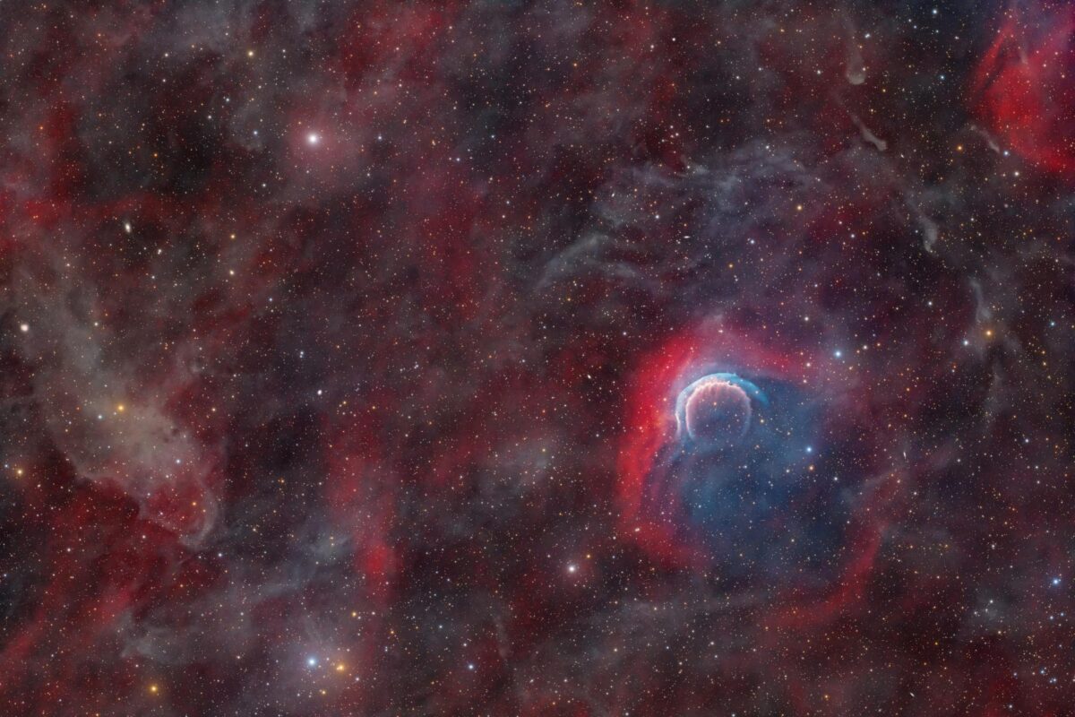 2979 Paslaptinga Hdw 3 Planetinė ūko Persėjo žvaigždyne