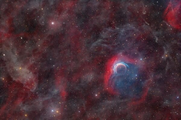 2979 Paslaptinga Hdw 3 Planetinė ūko Persėjo žvaigždyne