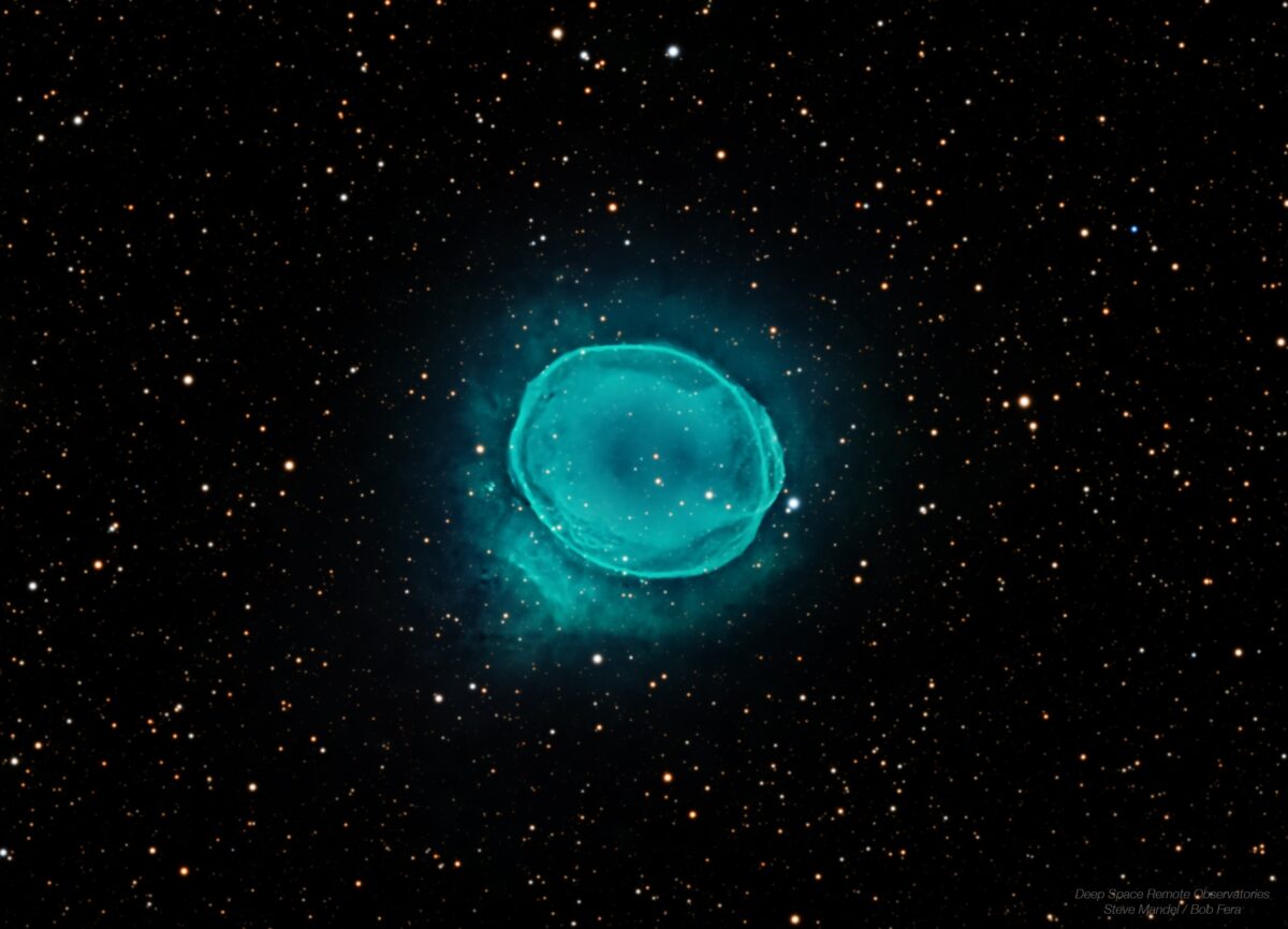 2981 Ic 1295 Žaliuojanti Planetrinė ūkas žvaigždynuose