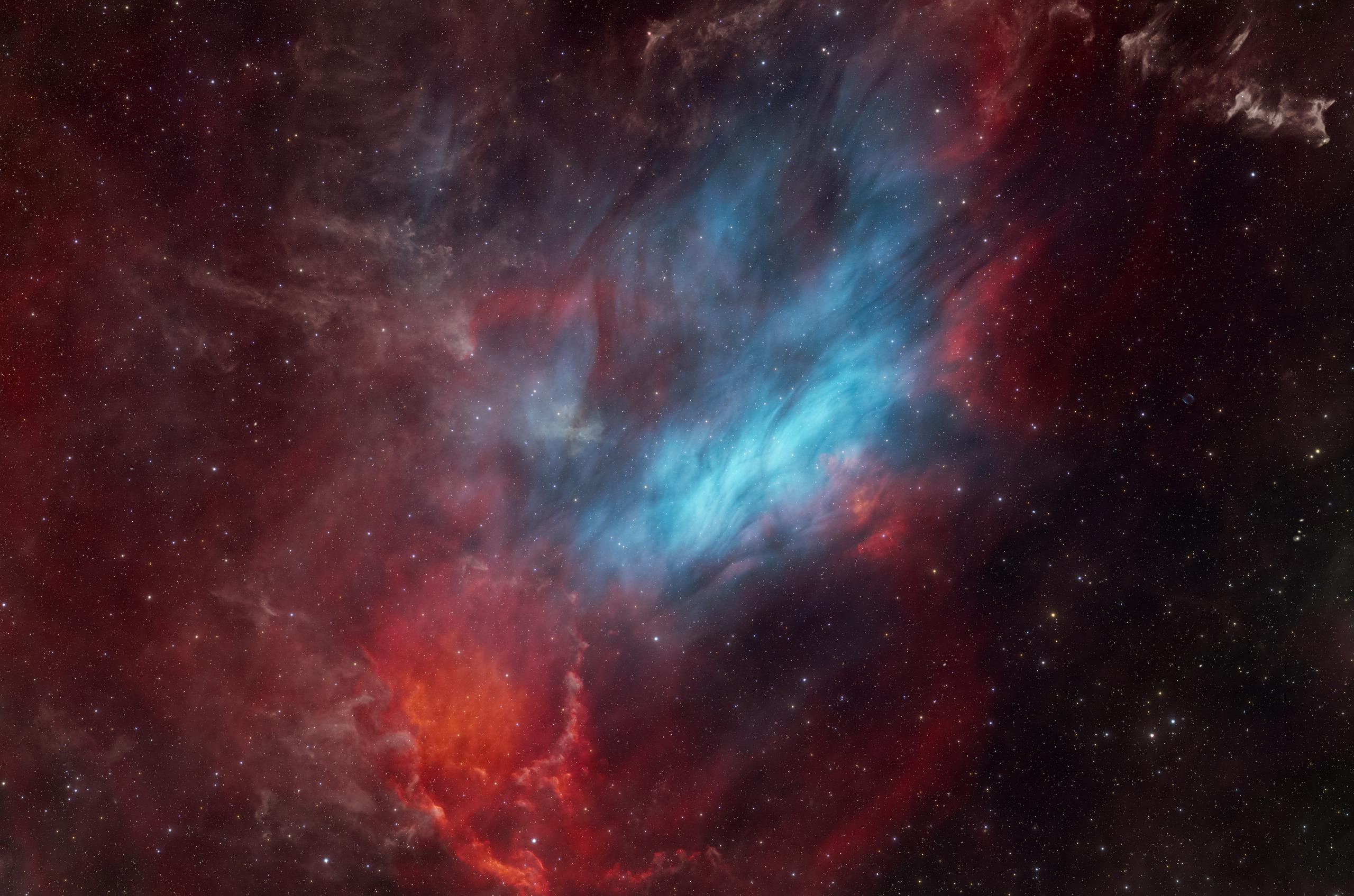 2985 Tamsioji Sivan 2 ūko Paslaptis Kasiopejos žvaigždyne