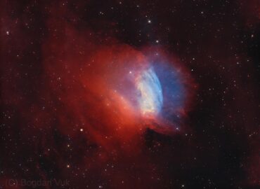 2992 Planetinė ūkas Sh2174 Danguje Kaip Valentino Rožė