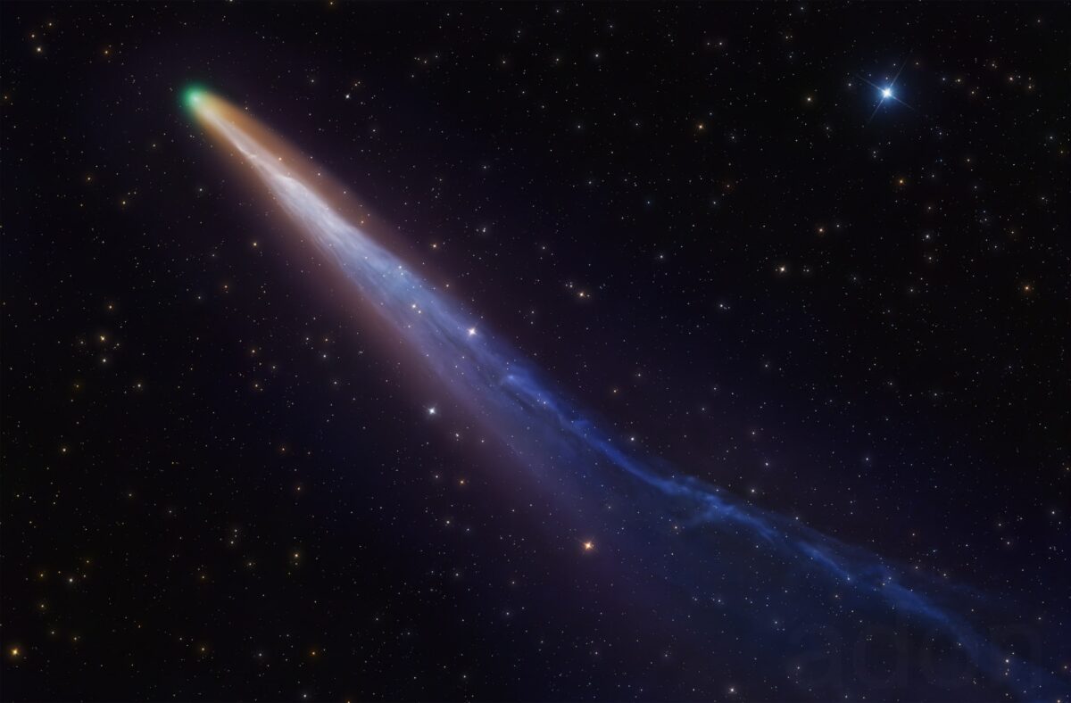 3014 Kometa C2025 A6 Lemmon Neįtikėtinas Fotografijos Grožis