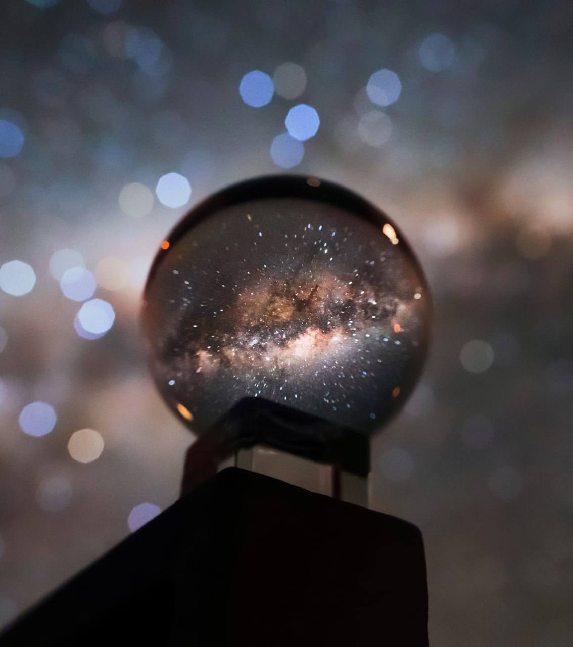 3495 Pieno Kelio Grožis Pro Krištolinį Rutulį