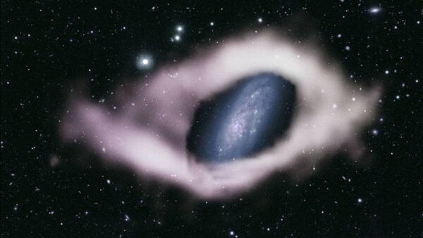 3522 Galaxy Ngc 4632 Reveals Its Hidden Polar Ring