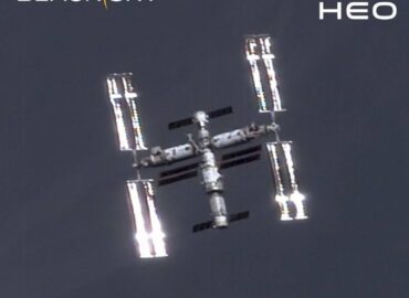 4432 Įspūdingas Kinijos Kosminės Stoties Vaizdas Iš Palydovo