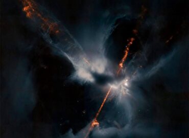 4481 Žvaigždė Herbigharo 24 Užfiksuota Oriono ūke