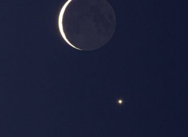 4483 Įspūdingas Dangaus Reginys Mėnulis Venera Ir Regulas