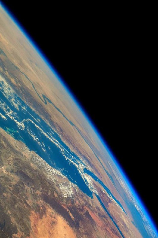 4505 Raudonoji Jūra Ir Nilas Užfiksuoti Iš Tarptautinės Kosminės