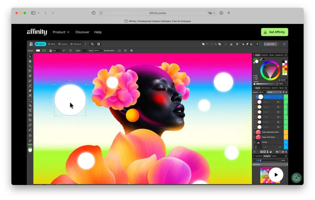 5706 Affinity Tampa Nemokama Canva Platformoje